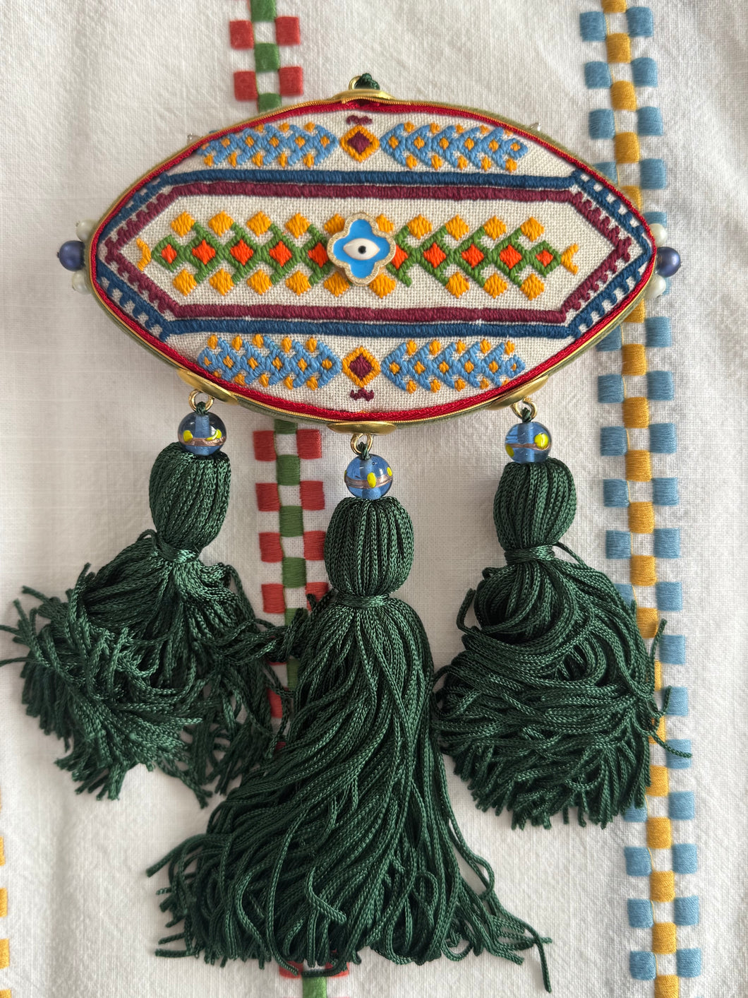 Hand made  Eye shaped charm🪬